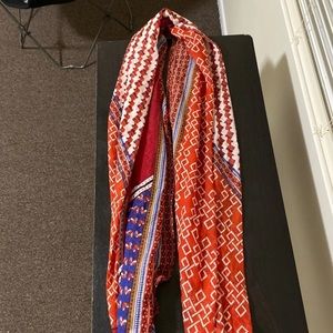 Never worn Red&Blue scarf